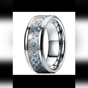 New stainless steel steam punk gears ring size 6 to 13